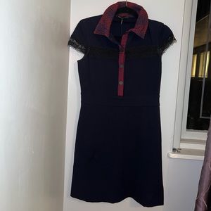 Collared Maje dress size 3